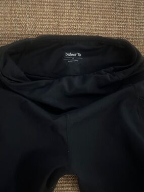 bloom Kids Black Stretch Fleece-Lined Leggings